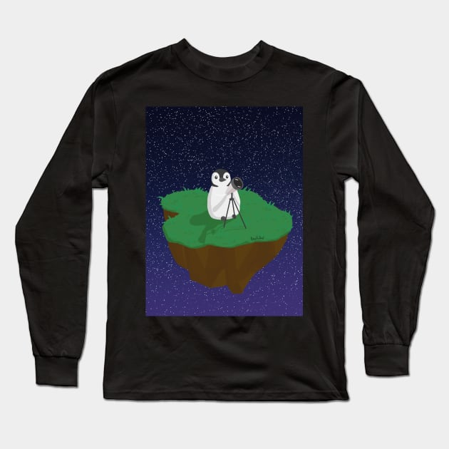 Stargazing Long Sleeve T-Shirt by Tinysalad